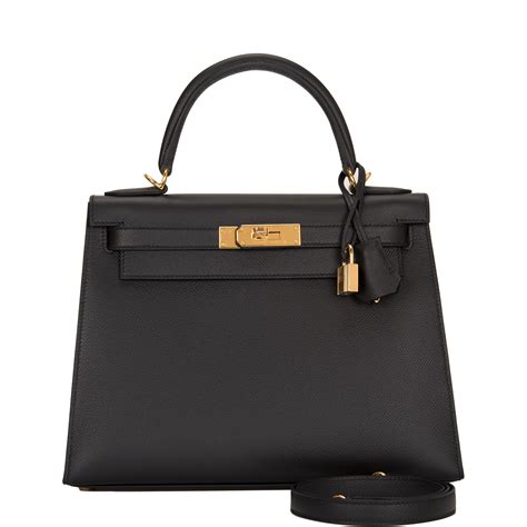 hermes kelly 28 black sellier|Hermes kelly depeches 25.